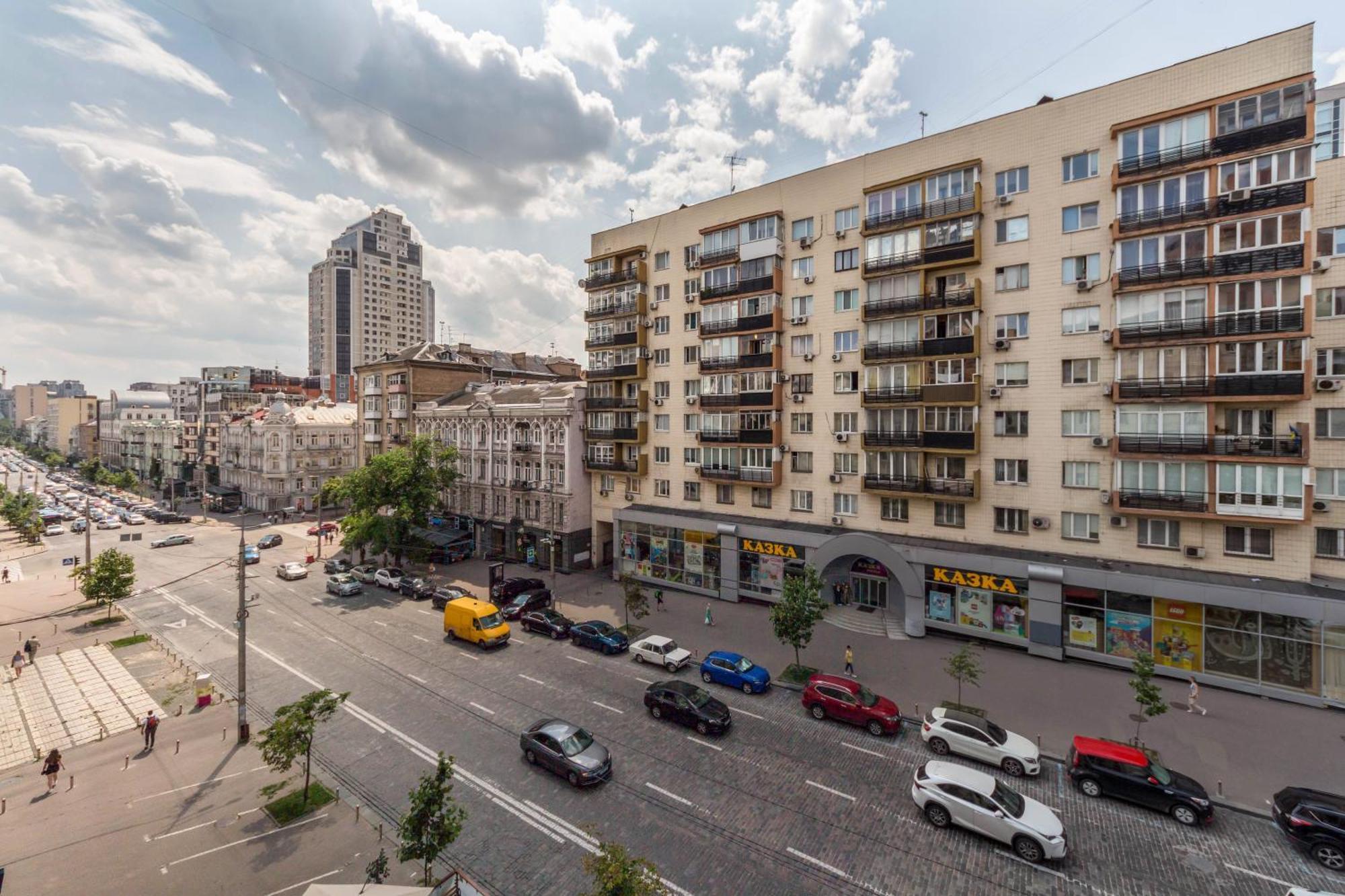Apartments On Velyka Vasylkivska 47 Kyjev Exteriér fotografie